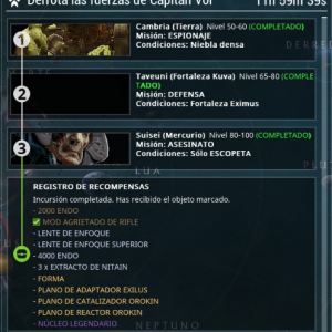 Incursión Semanal
